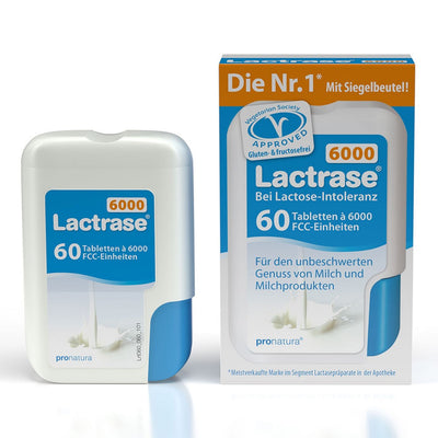 LACTRASE 6.000 Tabletten – Laktase bei Laktoseintoleranz