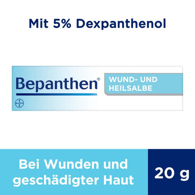 BEPANTHEN wound and healing ointment - for small wounds and flaky, cracked skin