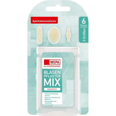 WEPA Blasenpflaster Mix Pack mit 3 Größen