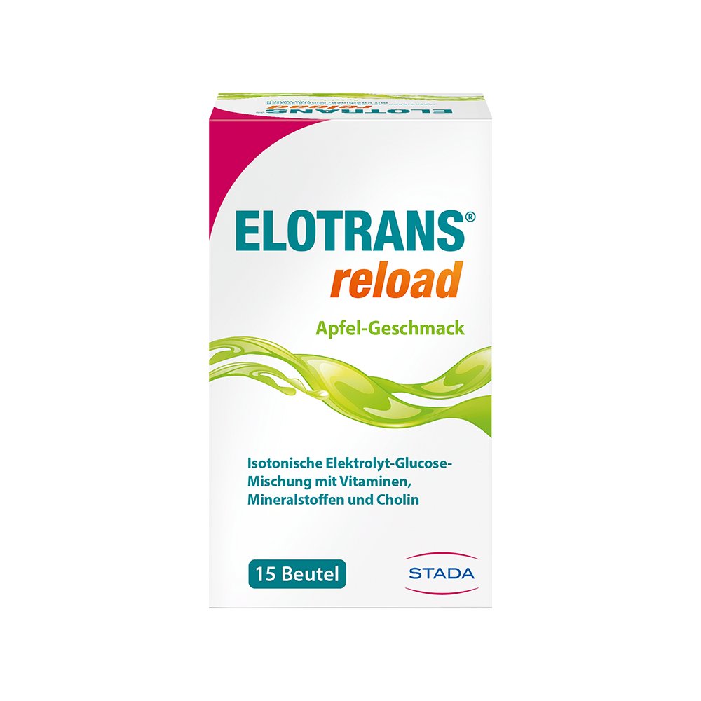 ELOTRANS reload Elektrolyt-Pulver Apfel Geschmack