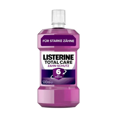 LISTERINE Total Care Zahn-Schutz Mundspülung 500 ml – frischer Atem & Zahnpflege
