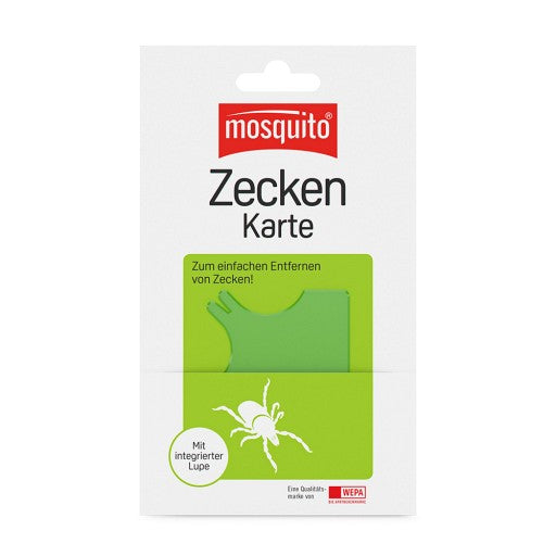 MOSQUITO Zeckenkarte - Mehrfach anwendbar