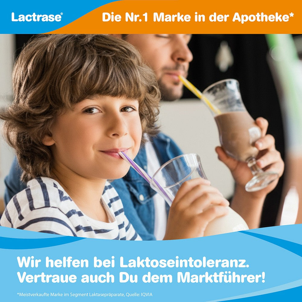 LACTRASE 6.000 Tabletten – Laktase bei Laktoseintoleranz