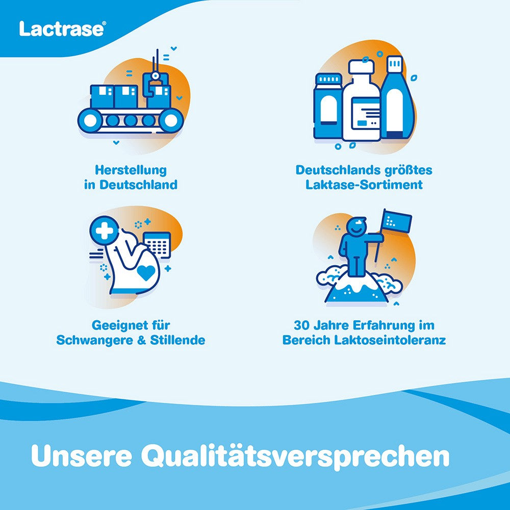 LACTRASE 6.000 Tabletten – Laktase bei Laktoseintoleranz