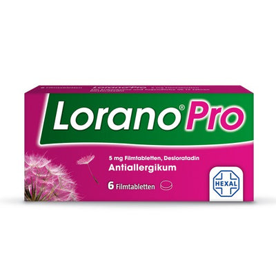 Lorano® Pro - Die Power-Allergietablette ohne Müdigkeit