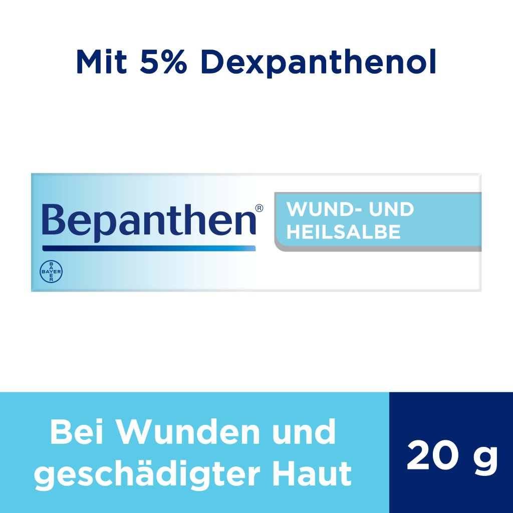 BEPANTHEN wound and healing ointment - for small wounds and flaky, cracked skin 