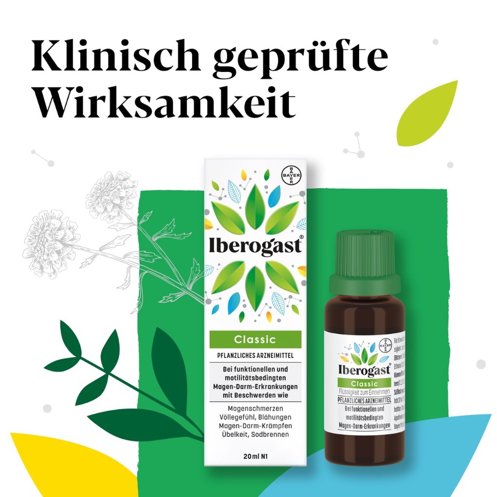 IBEROGAST Classic - Medicine for gastrointestinal complaints