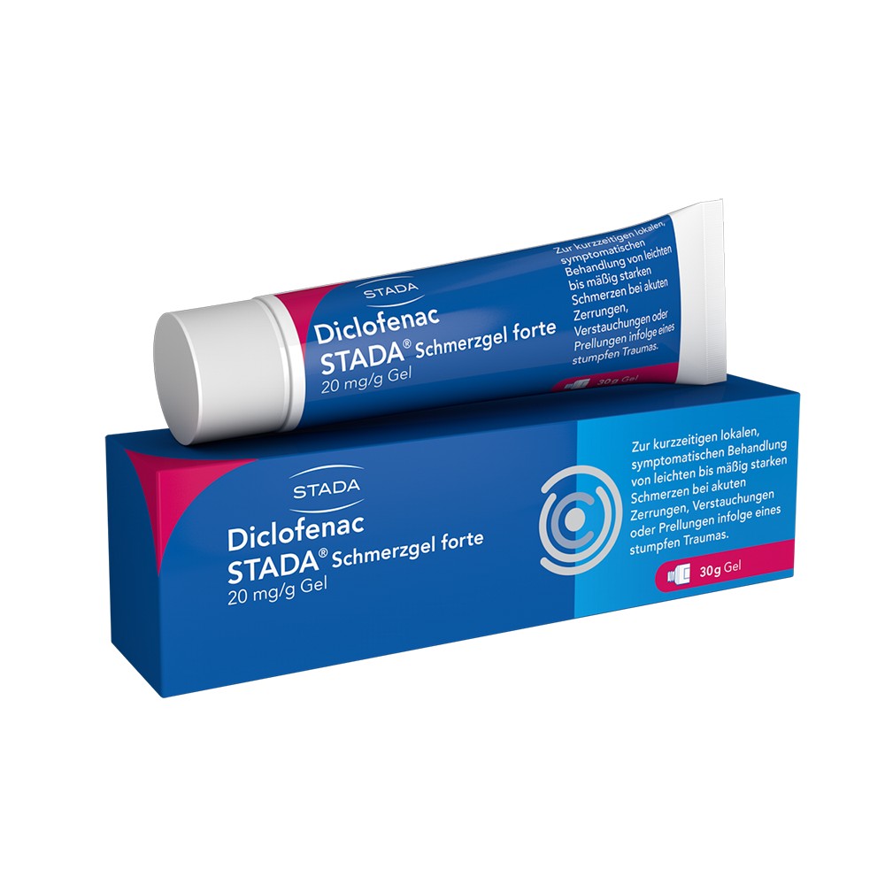 DICLOFENAC STADA pain gel forte 20 mg/g