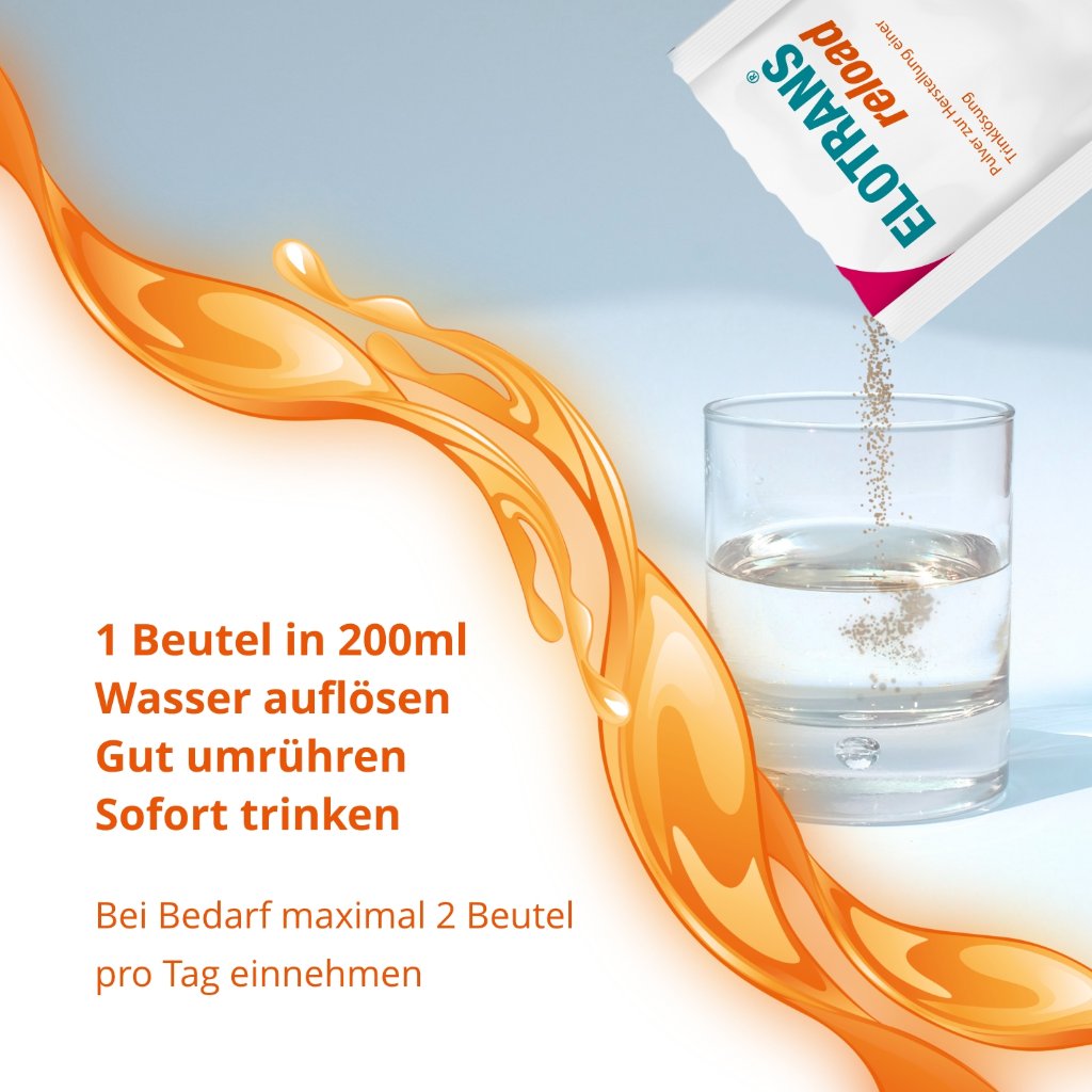 ELOTRANS - electrolyte powder after active days and long nights!