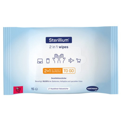 Sterillium Protect &amp; Care hand disinfectant wipes