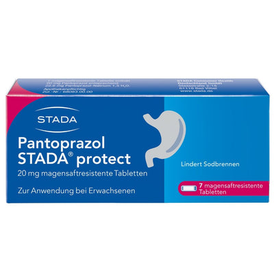 PANTOPRAZOL protect 20 mg - Zur kurzzeitigen Behandlung Sodbrennen, saures Aufstoßen