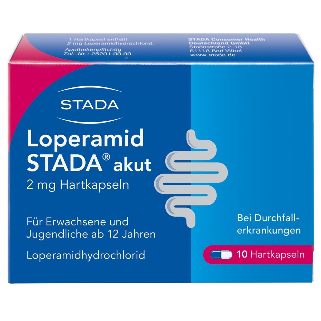 Loperamide acute 2mg hard capsules - for acute diarrhoea