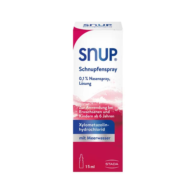 SNUP nasal spray for adults - helps with stuffy nose and allergic rhinitis