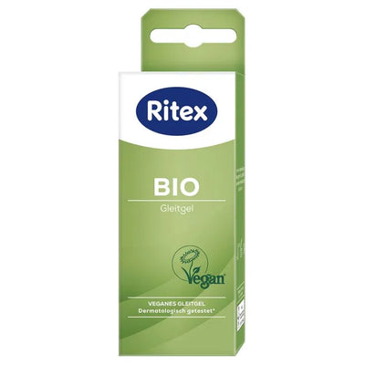 Ritex BIO Gleitgel – veganes Gleitgel auf Wasserbasis, kondomverträglich