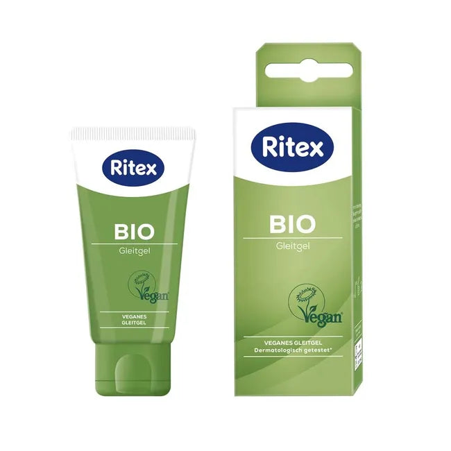 Ritex BIO Gleitgel – veganes Gleitgel auf Wasserbasis, kondomverträglich