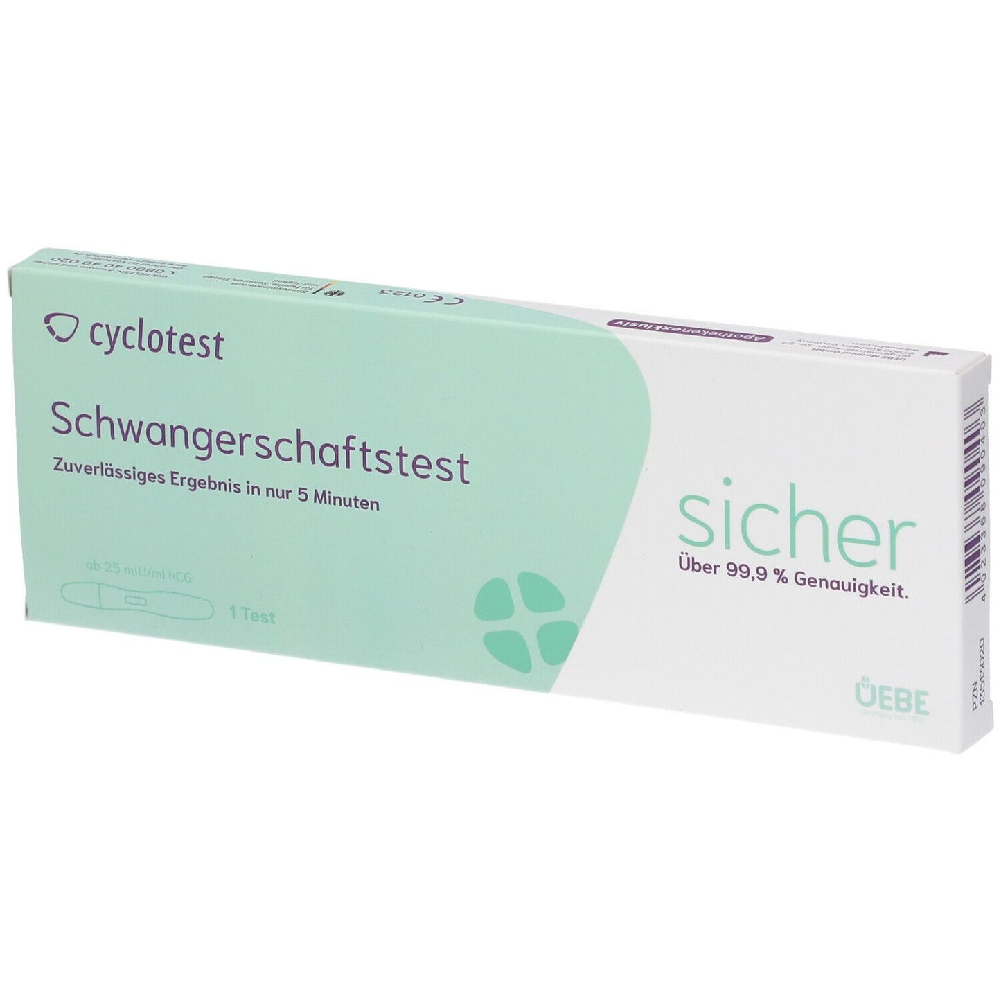 CYCLOTEST Schwangerschaftstest 25 mlU/ml Urin
