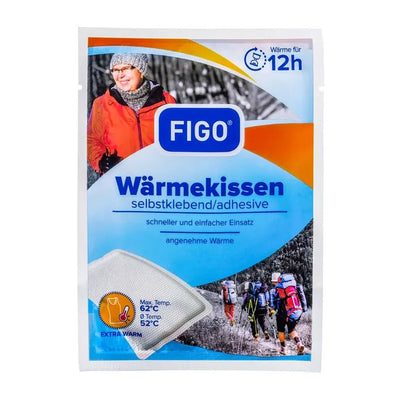FIGO Wärmekissen Wärmepflaster 12h selbstklebend - nicht auf die Haut kleben