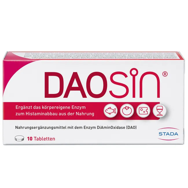 Daosin Tabletten bei Histaminintoleranz