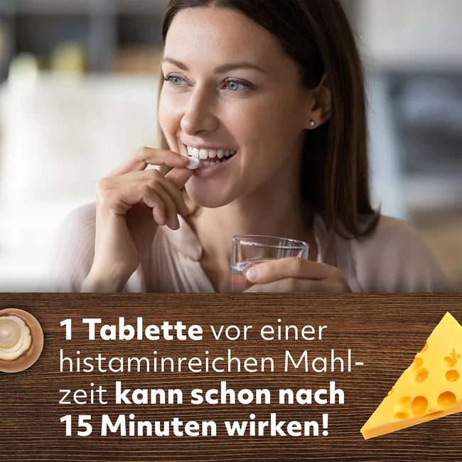 Daosin Tabletten bei Histaminintoleranz