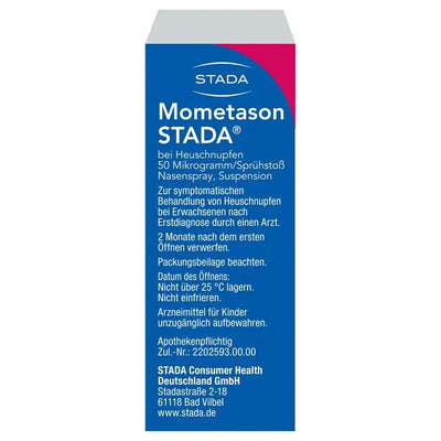 Mometason STADA - Heuschnupfen & Allergie Spray (Lang anhaltende Hilfe bei Allergien)
