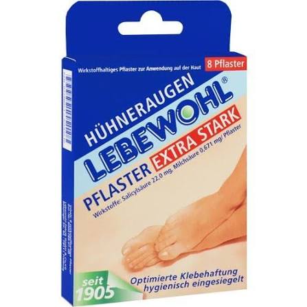 LEBEWOHL Hühneraugenpflaster extra stark