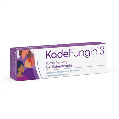 KadeFungin®3 Kombipackung -  bei Infektionen der Scheide und des äußeren Genitalbereiches